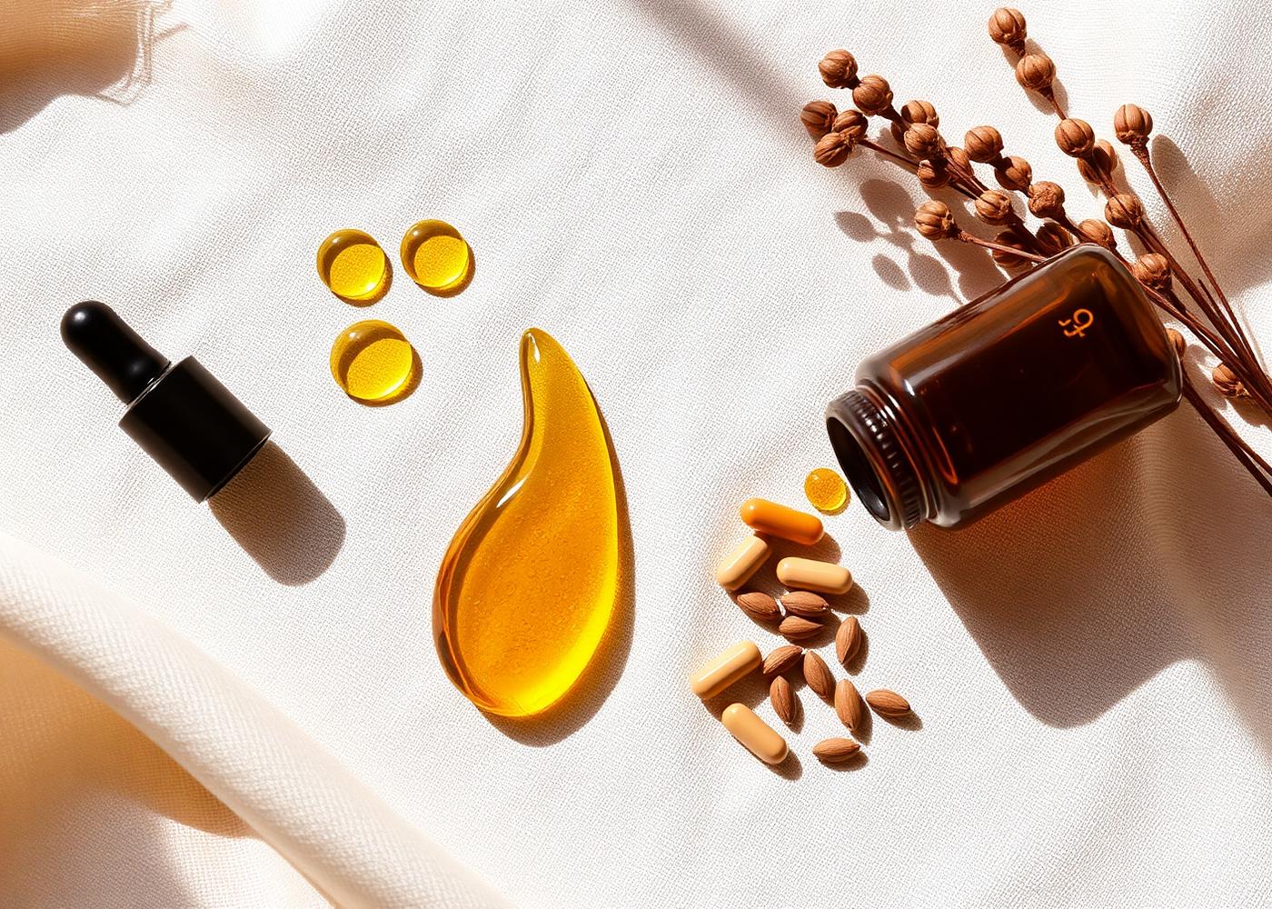 Botanical extracts and clinically proven actives used in Silk & Sage hair serum